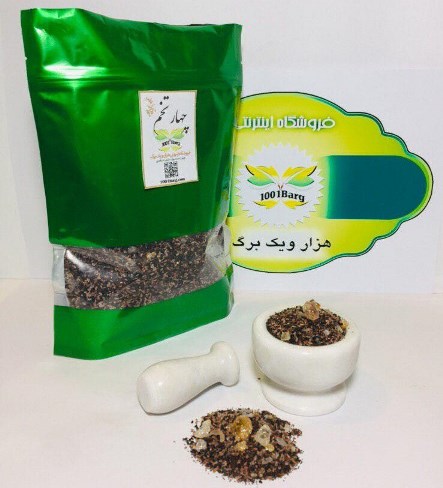 چهارتخم  بارهنگ دار(بسته 100گرمی)