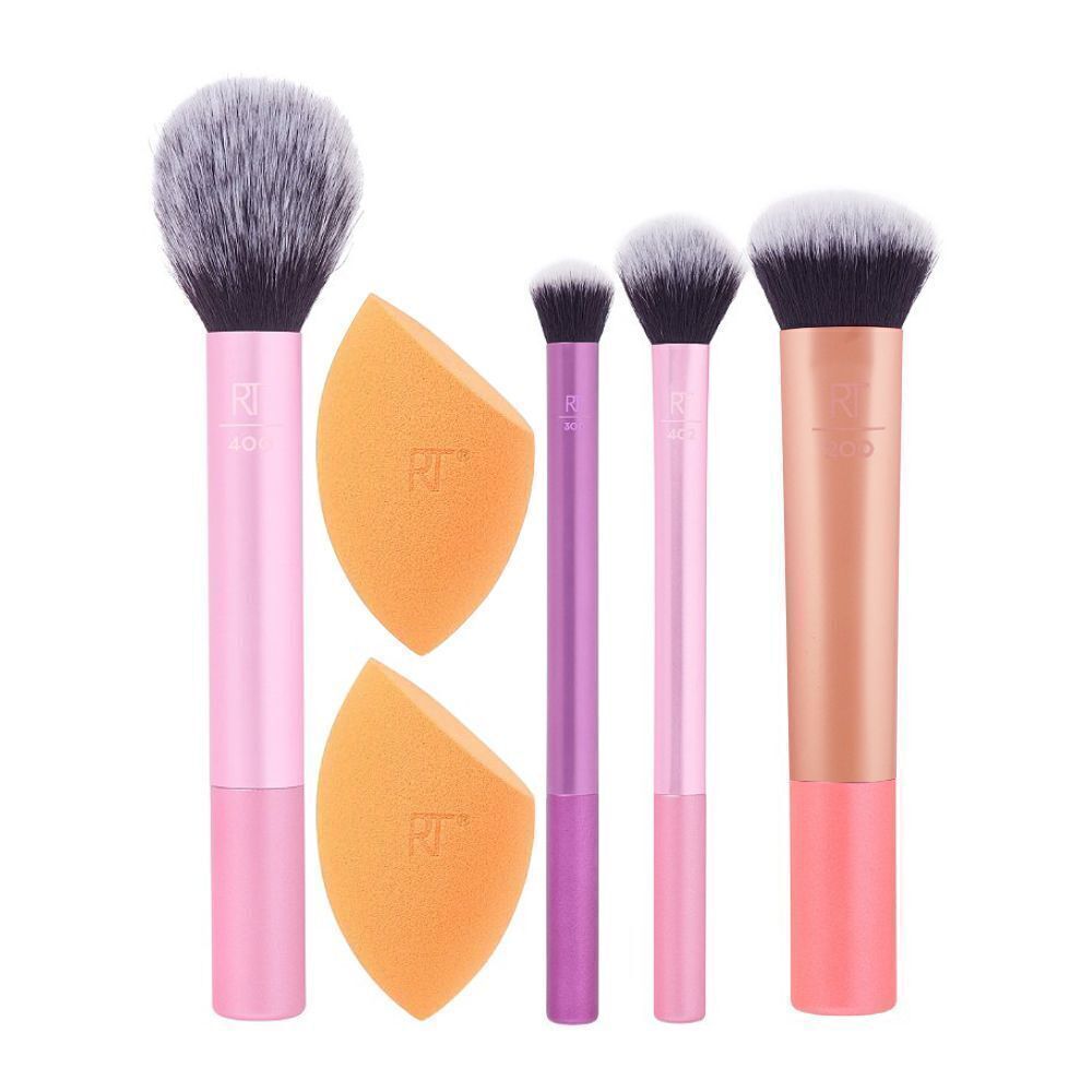 ست براش و پد ریل تکنیک اصل دو پد Real Techniques Brush Set
