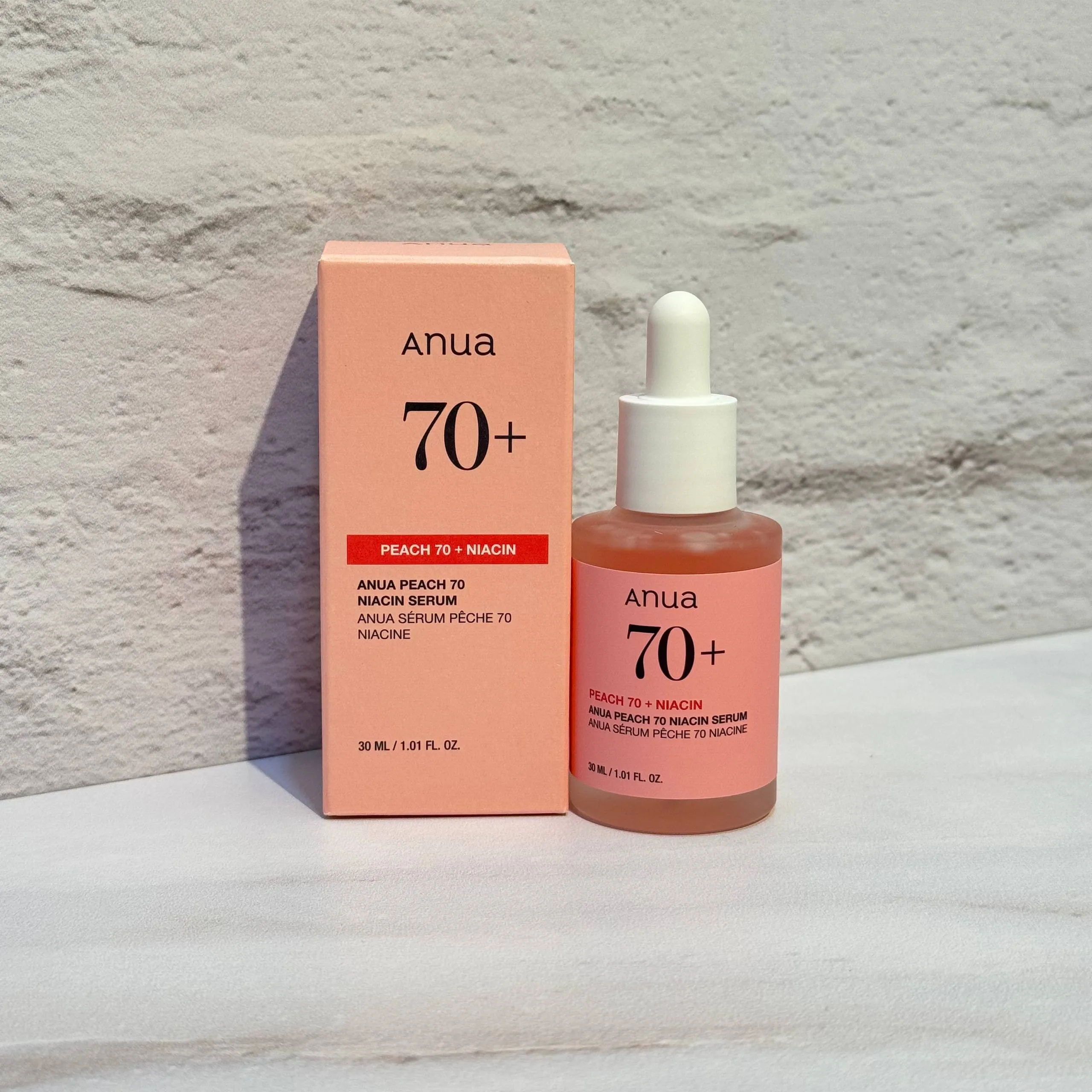 سرم روشن کننده نیاسینامید آنوا حاوی عصاره هلو 30 میل Anua Peach 70% Niacin Serum