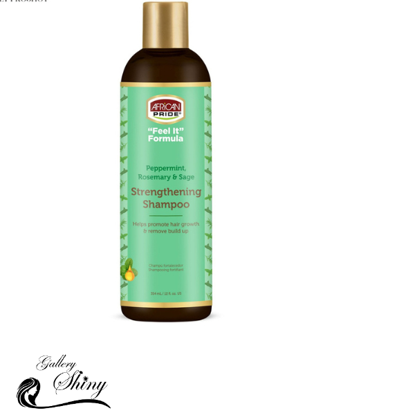 شامپو ضد ریزش و استحکام بخش رزماری افریکن پراید – African Pride Peppermint, Rosemary &amp; Sage Strengthening Shampoo 354ml