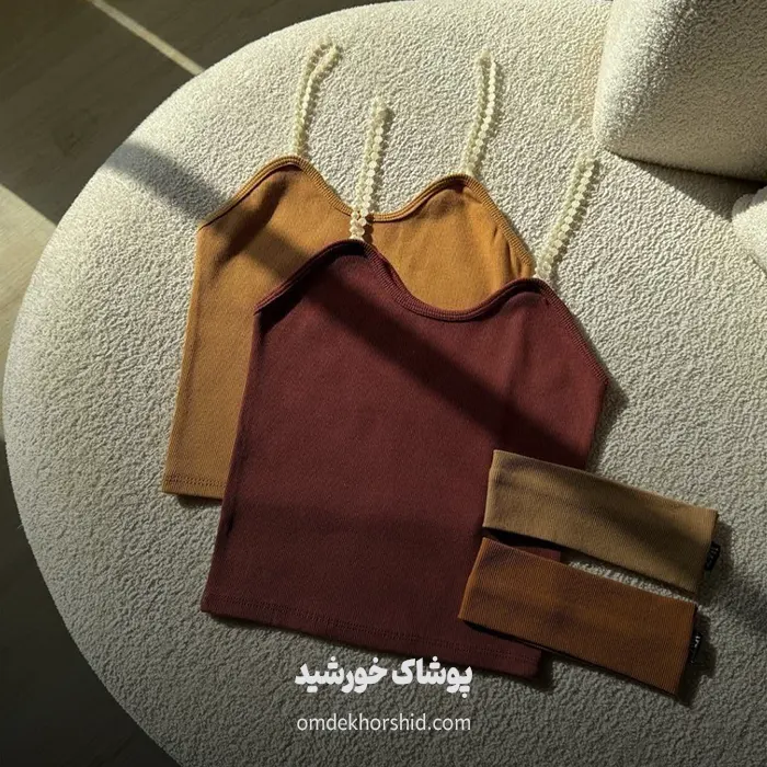 تاپ بند مرواریدی