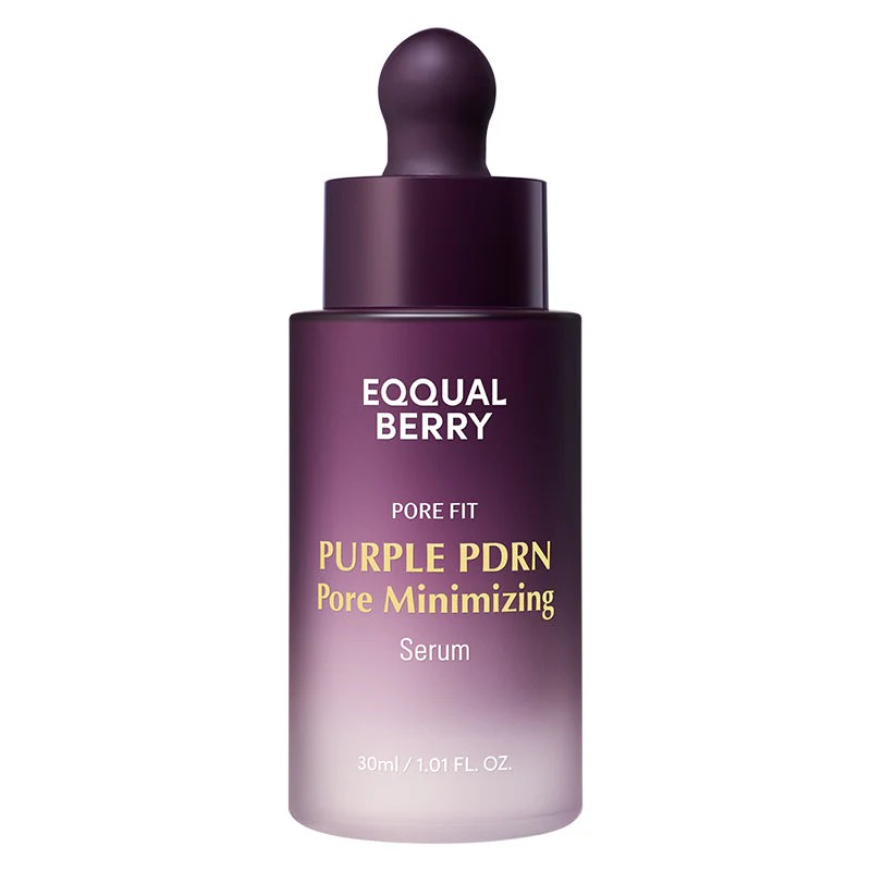 سرم کوچک کننده منافذ و روشن کننده PDRN بنفش اکوال بری Eqqualberry Purple PDRN Pore Minimizing Serum