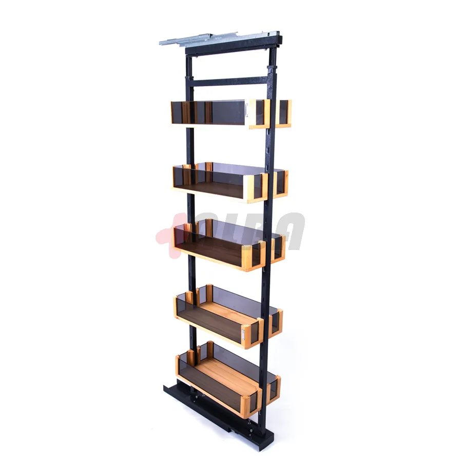 سوپر وسط 5 طبقه WOOD GLASS 185-200 آلبا