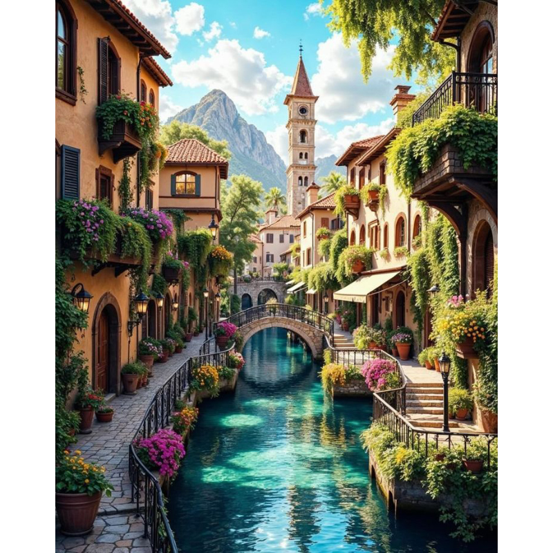 تابلو نقاشی الماسی بزرگسال کد 0209