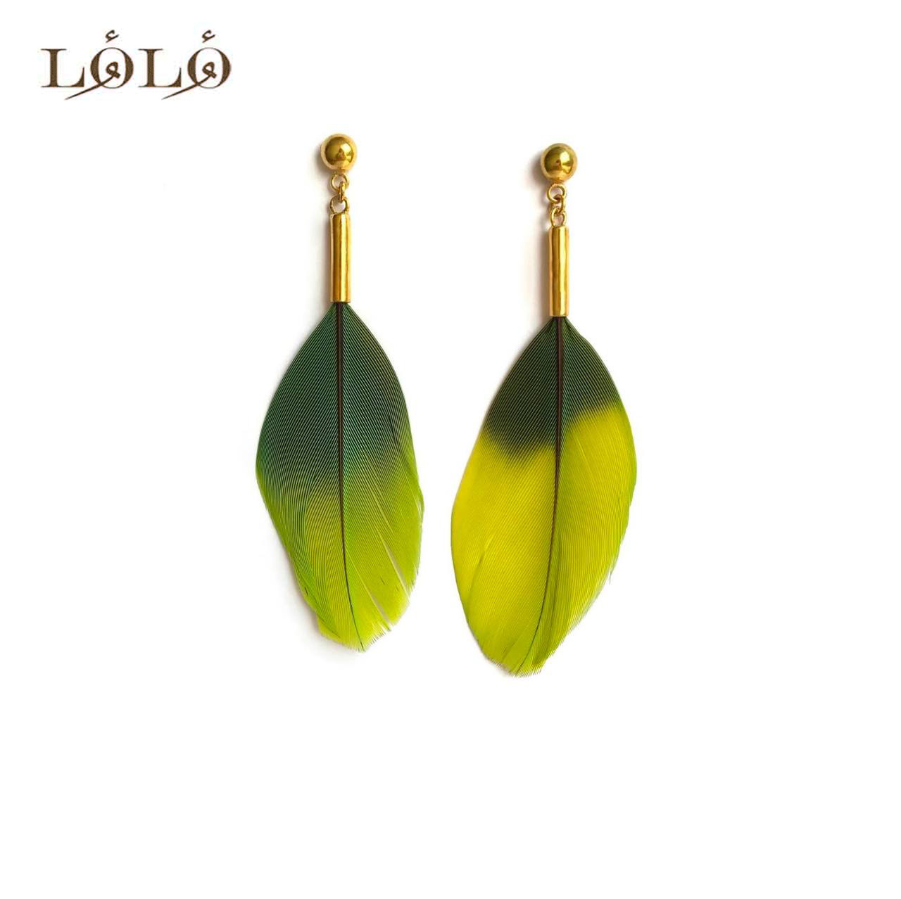گوشواره نقره پر