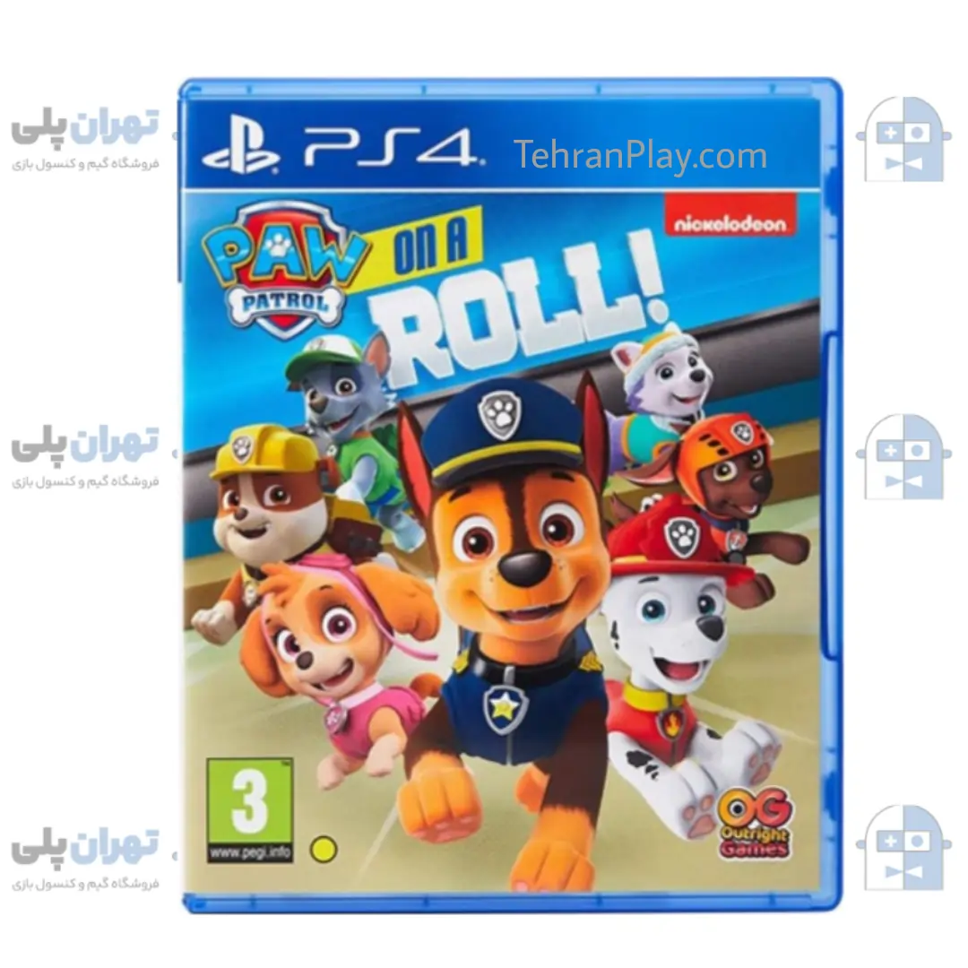 بازی PAW Patrol On A Roll برای PS4
