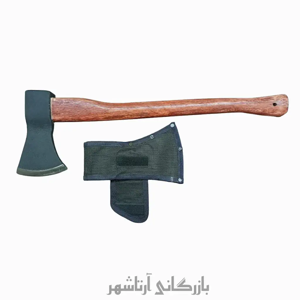 تبر یک کیلویی سنگین دسته بلند
