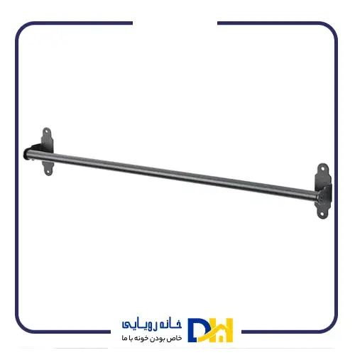 میله آویز مشکی ۶۰ سانتی ایکیا HULTARP