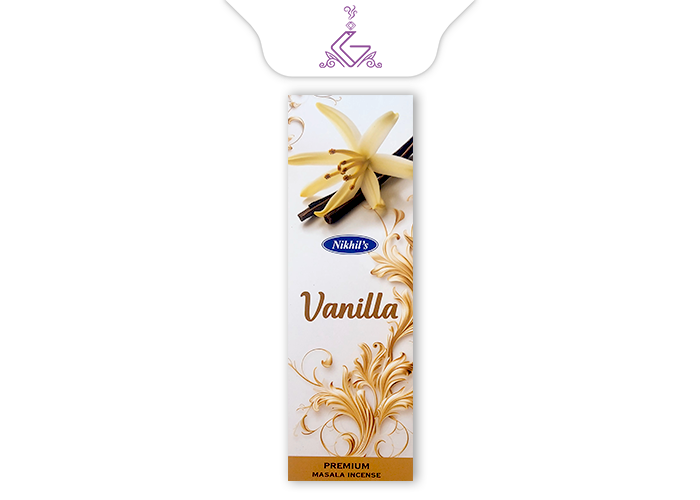 عود شاخه ای دست ساز وانیل VANILLA برند نیخیل NIKHIL
