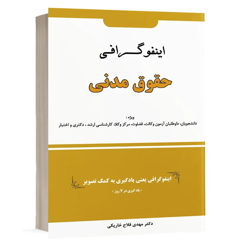 کتاب اینفوگرافی حقوق مدنی نشر دوراندیشان