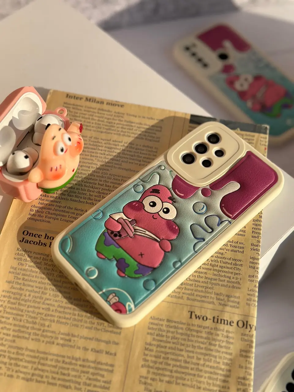 قاب برجسته چرمی Patrick Star