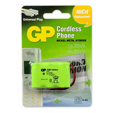 باتری تلفنی 301 ( GP Cordless Phone-Universal Plug)