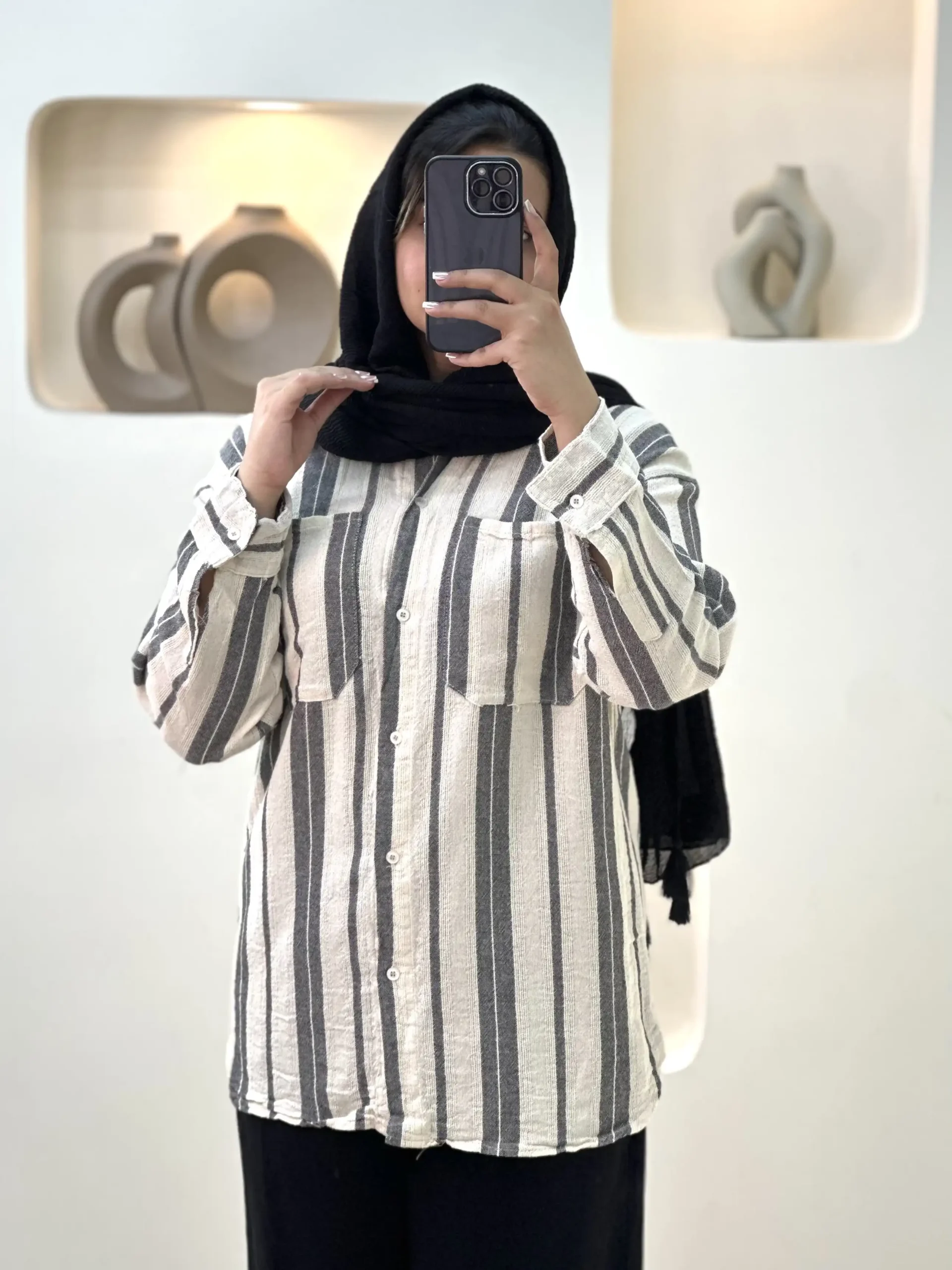 شومیز راه درشت نایس-08295