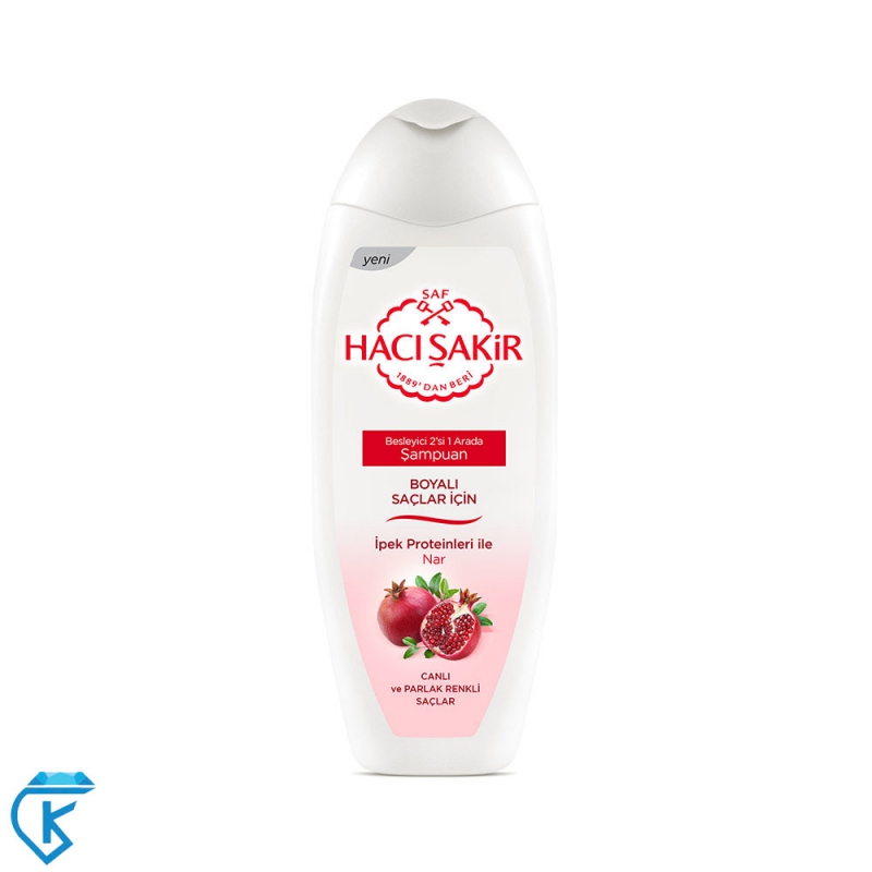 شامپو 500ml موهای رنگ شده Hacisakir