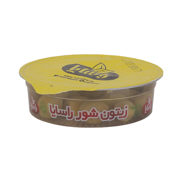 زیتون شور هسته دار تک نفره 75 گرمی (کارتن 40 تایی)