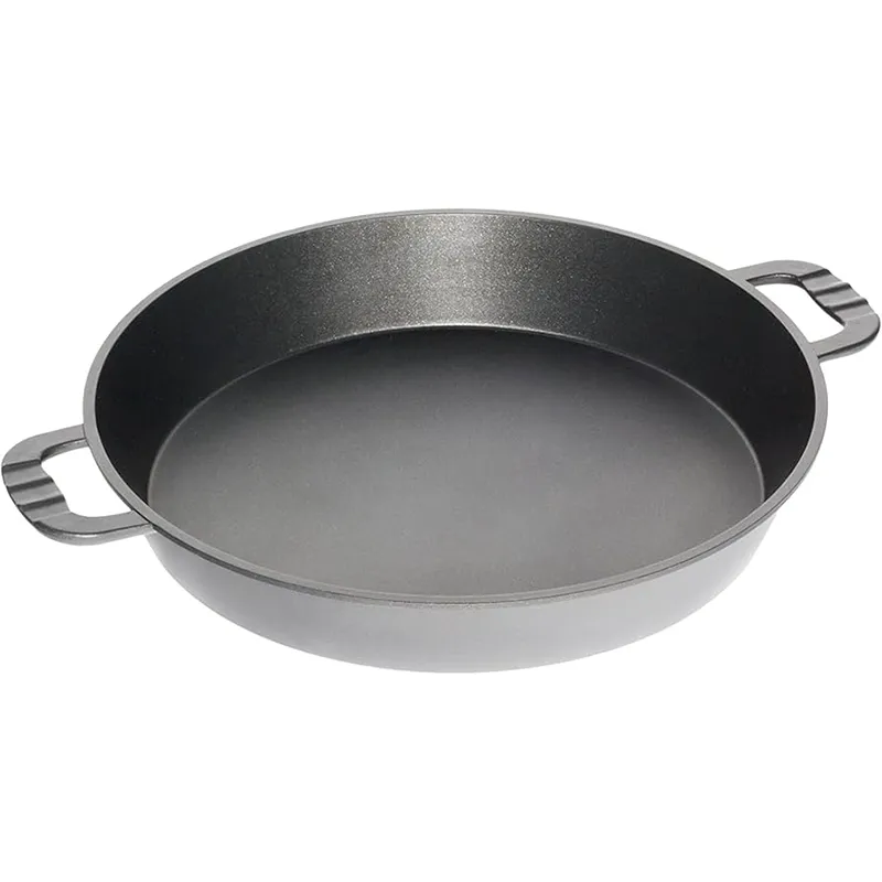 ماهیتابه دو دسته ای ام تی قطر 50 وارتفاع 8سانتی متر (کد750)