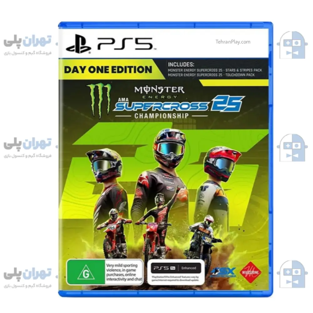 بازی Monster Energy Supercross 25 برای PS5