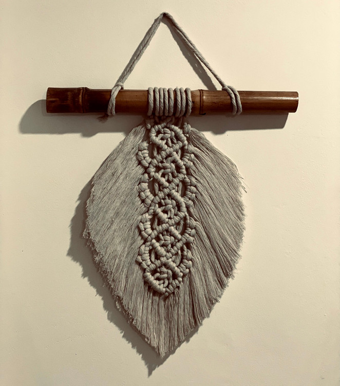 دیوارکوب مکرومه کد 271 برند گره چی و رنگ دلخواه