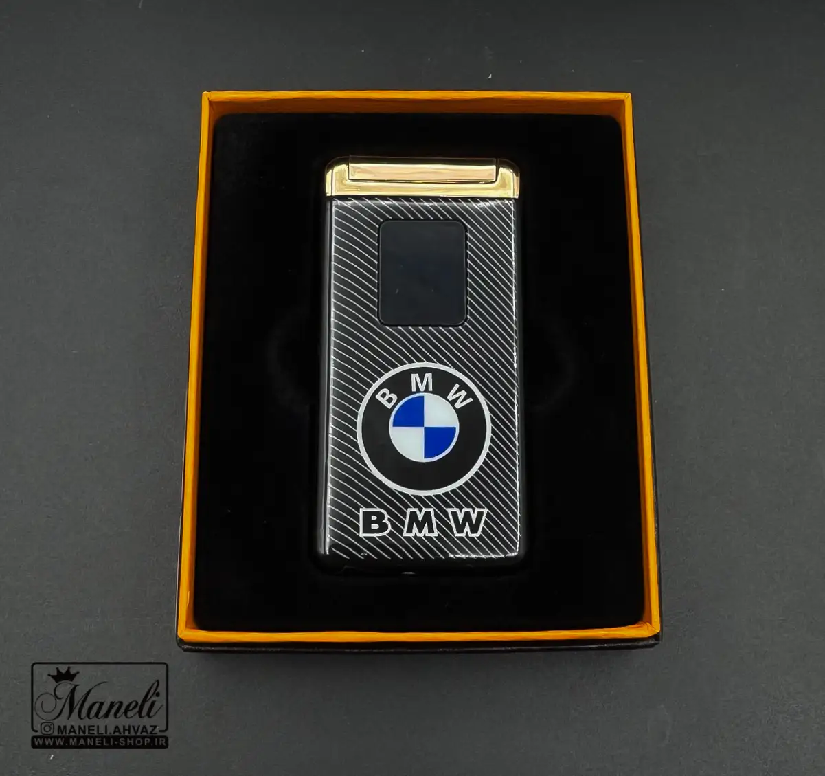 فندک المنتی bmw  مشکی