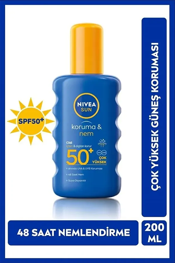 اسپری کرم ضد آفتاب نیوآ NIVEA اورجینال 200 میل
