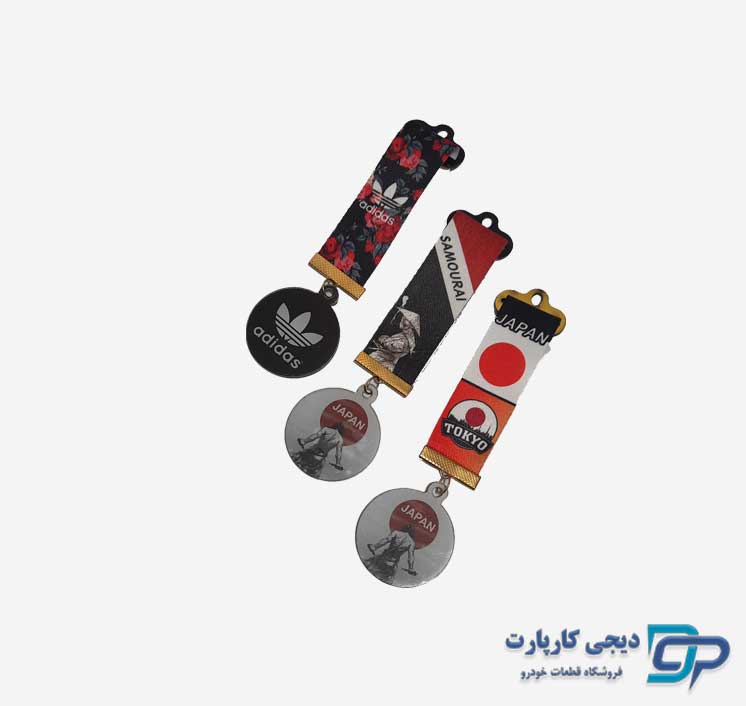 پرچم مدال دار اویزی خودرو