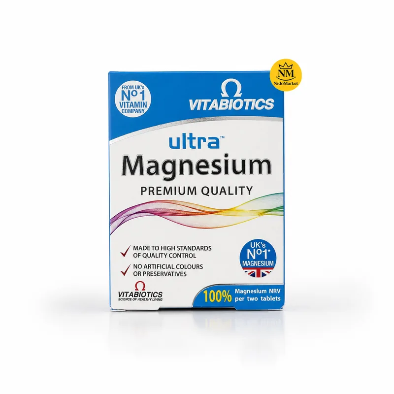 قرص اولترا منیزیم ویتابیوتیکس Ultra Magnesium - 60 عددی