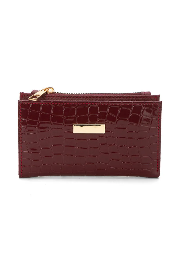 کیف پول زنانه طرح پوست کروکودیل Adelina Bags