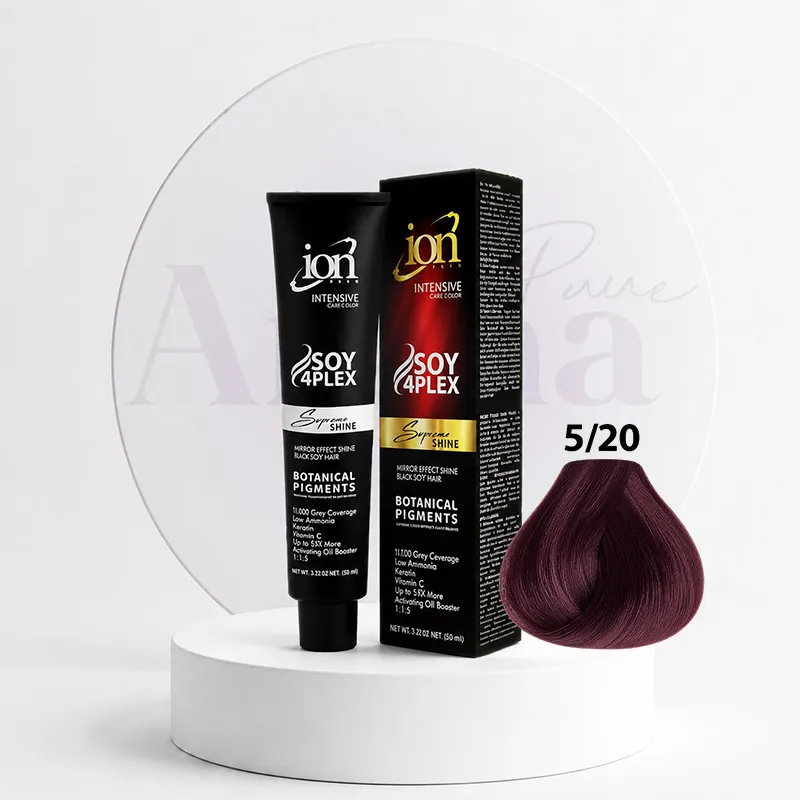 رنگ موی آیون ۱۲۰ میل شماره 5.20
