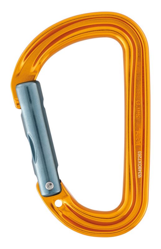 کارابین ساده صاف اس ام دی پتزل Petzl SMD Wall Carabiner