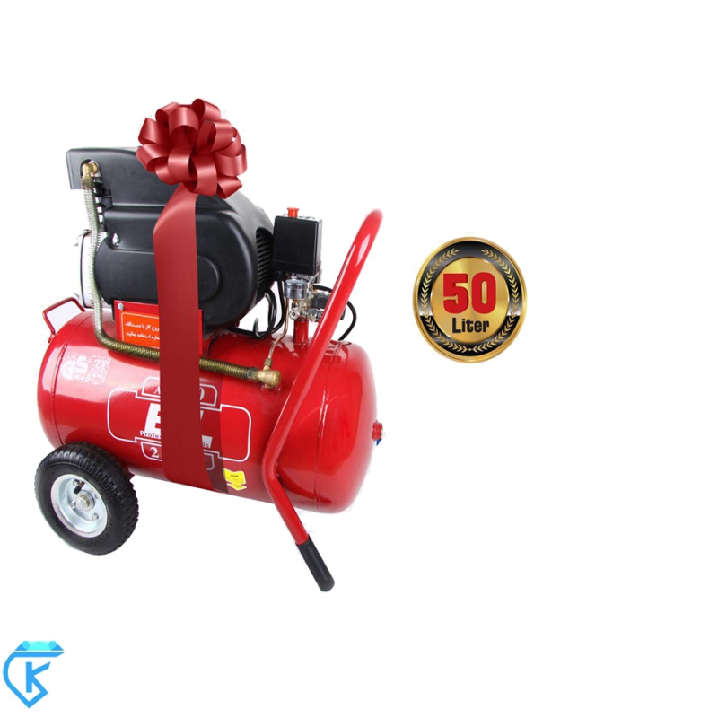 کمپرسور باد 50 لیتر الیت با 20 ماه گارانتی