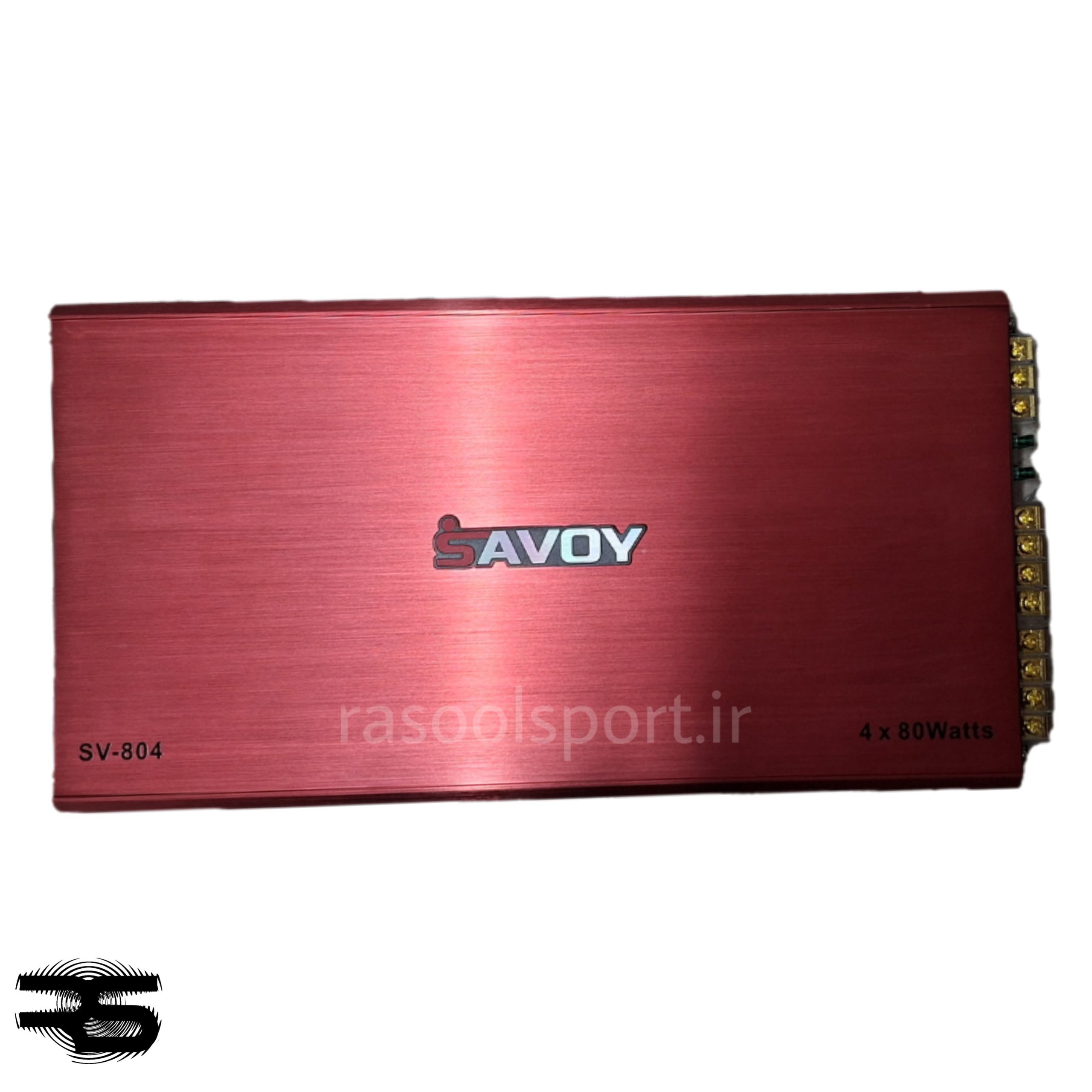 آمپلیفایر چهارکانال (80×4) ساووی مدل SV-804