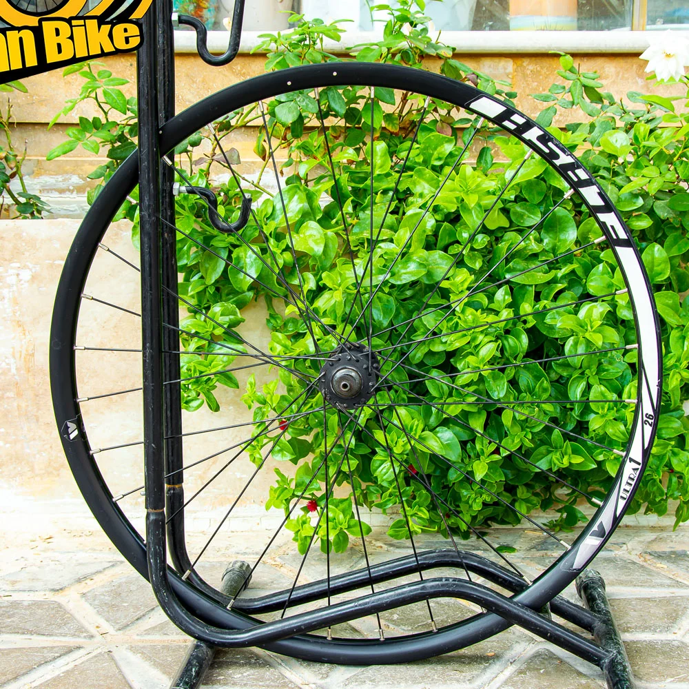 ست طوقه کامل دوچرخه فلش جلو و عقب مدل Ultra 1 سایز 26 32 پره Flash Bicycle Wheel Set Size 26
