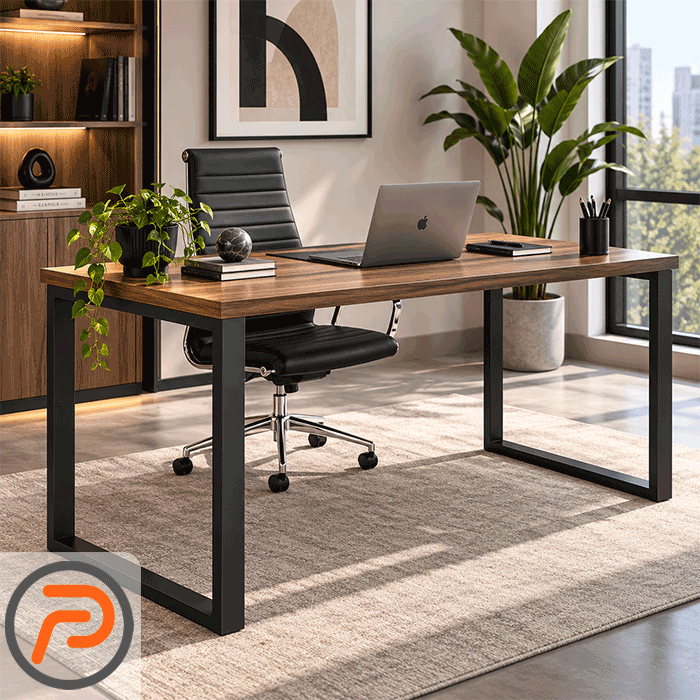 پایه میز پروفیلی آرو | مدل مثلثی سفارشی - 80cm