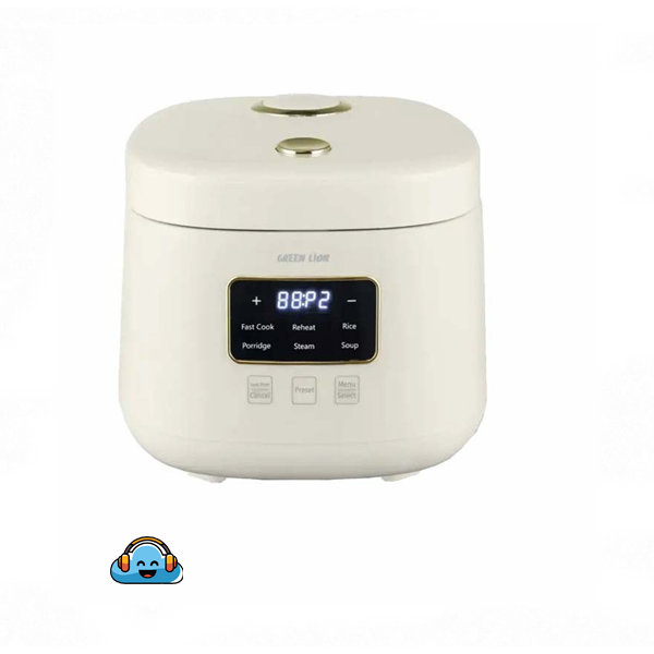 پلوپز دیجیتال 5 لیتری گرین لاین Green Lion GRC-20 Digital Rice Cooker 5L