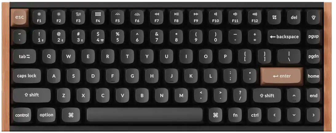 کیبورد گیمینگ Keychron مدل K2 HE Special Edition