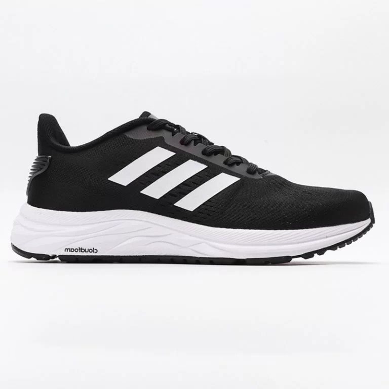 کتونی آدیداس مشکی سفید کلود فوم Adidas Cloudfoam