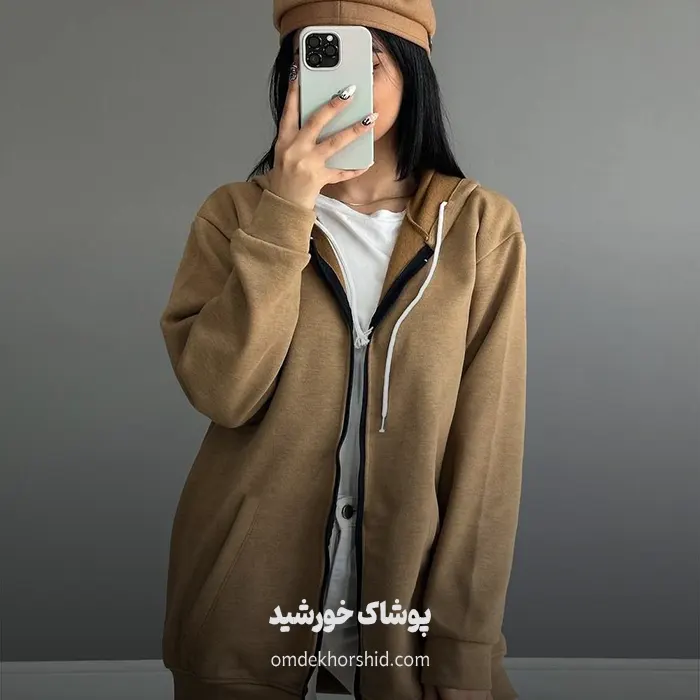سوشرت زیپی بیسیک (سایز معمولی)