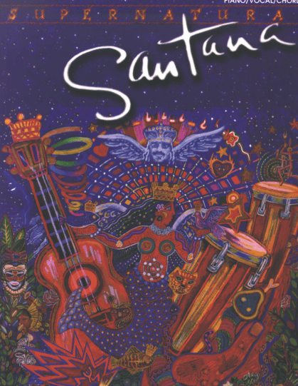 Carlos Santana – Supernatural (Piano/Vocal/Chords)