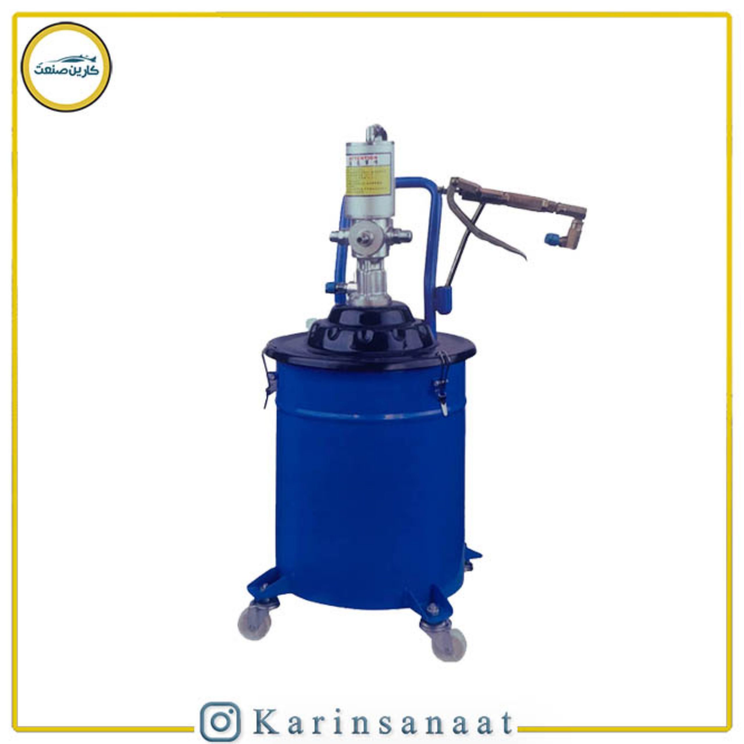 گریس پمپ بادی 30 کیلویی wufu