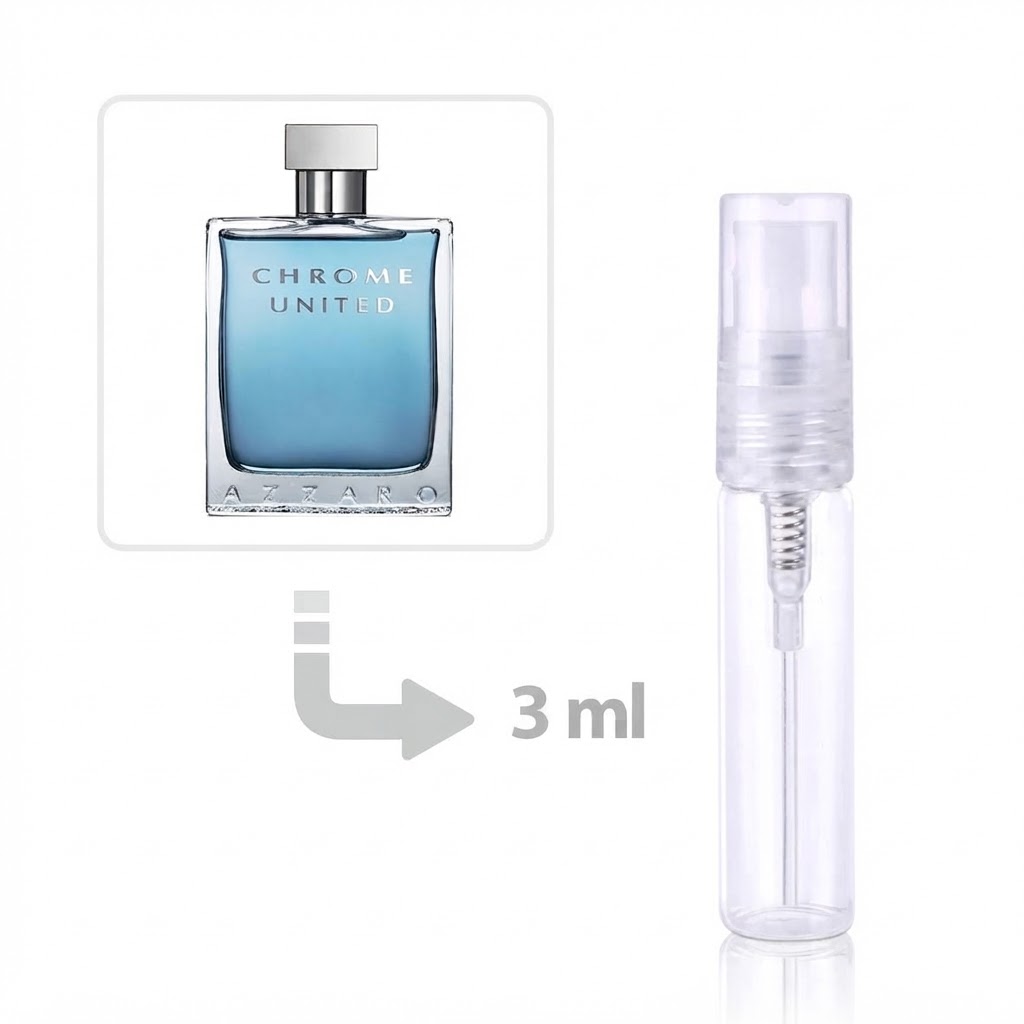 عطر و ادکلن آزارو کروم یونایتد | Azzaro Chrome United - 3 میل
