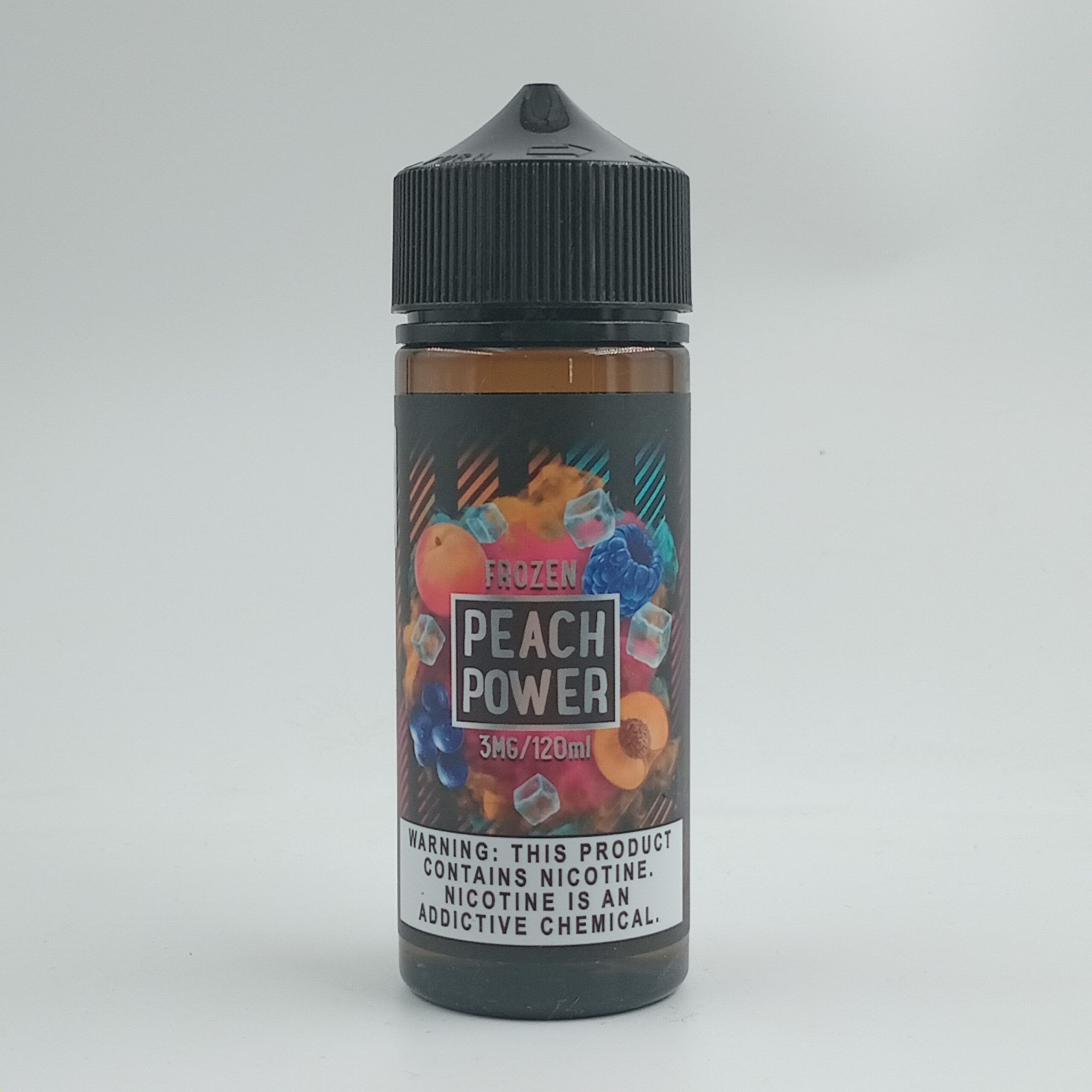 جویس سمز ویپ هلو بلوبری تمشک یخ | SAMS VAPE FROZEN PEACH POWER JUICE