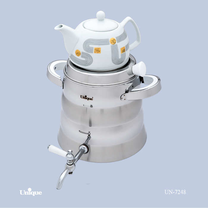 کتری قوری 5/5 لیتر شیر دار یونیک کد UN-7248