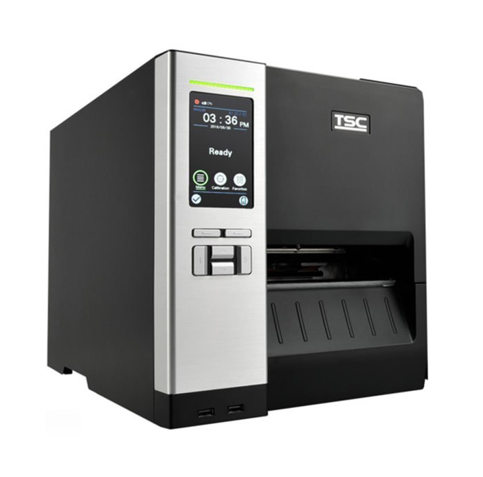 لیبل پرینتر صنعتی TSC MH240p به همراه ریوایندر