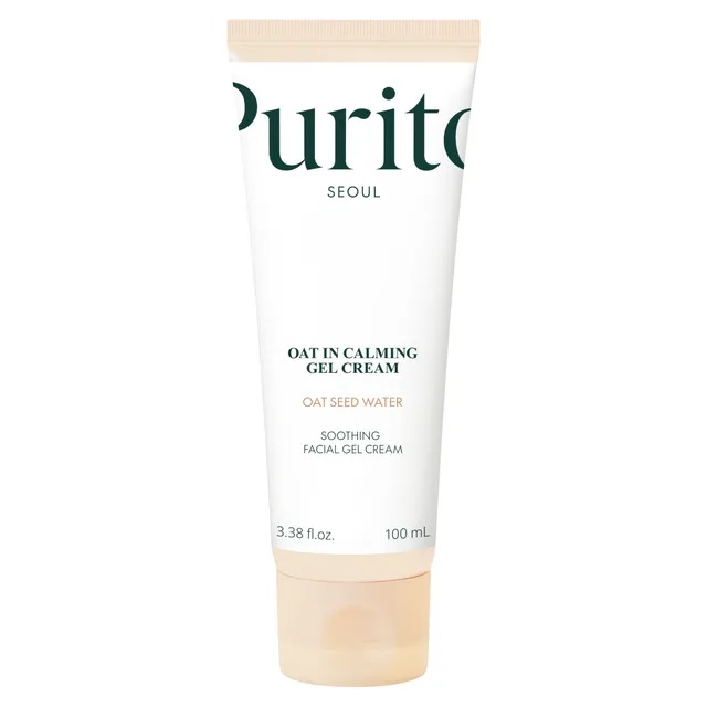 ژل کرم تسکین دهنده پیوریتو حاوی جو دوسر حجم 100 میل PURITO SEOUL OAT IN CALMING GEL CREAM 100ML