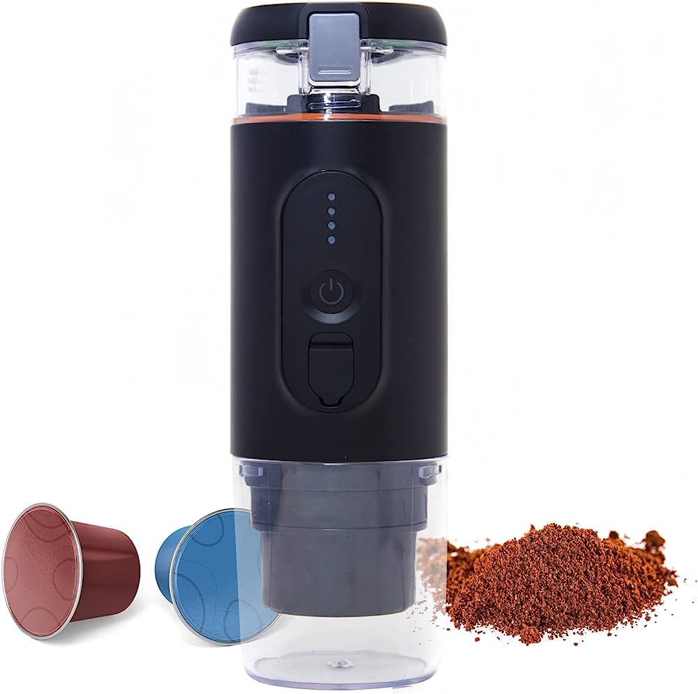 مینی اسپرسو ساز شارژی قابل حمل مدل Mini Espresso CF-1801BGC