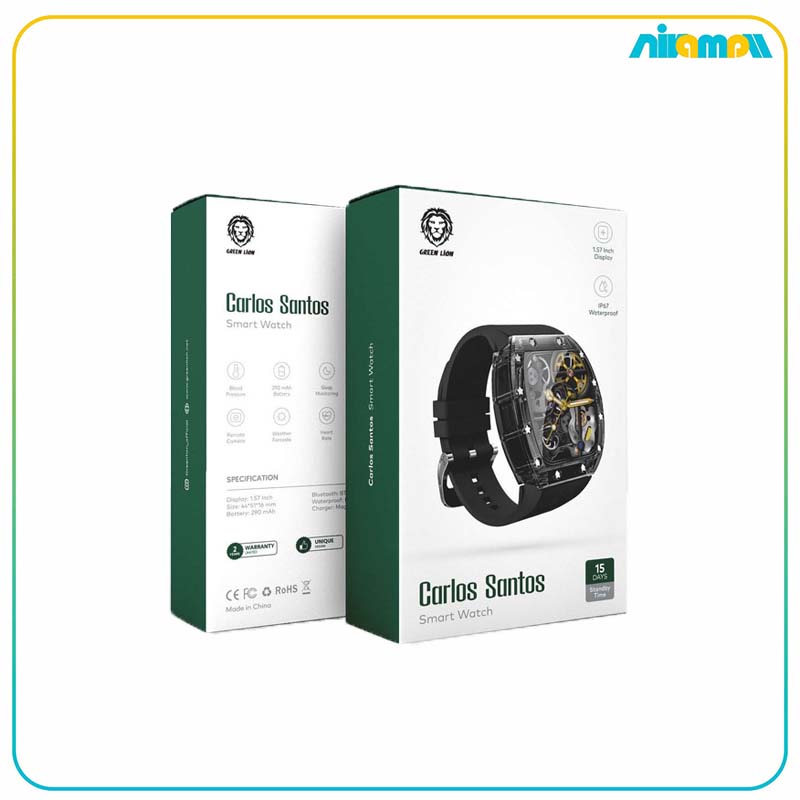 ساعت هوشمند گرین لاین مدل Carlos Santos 49mm