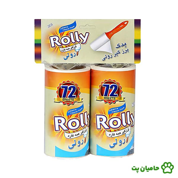 یدک پرزگیر رولی ۷۲ برگی چسبی بسته ۲ عددی