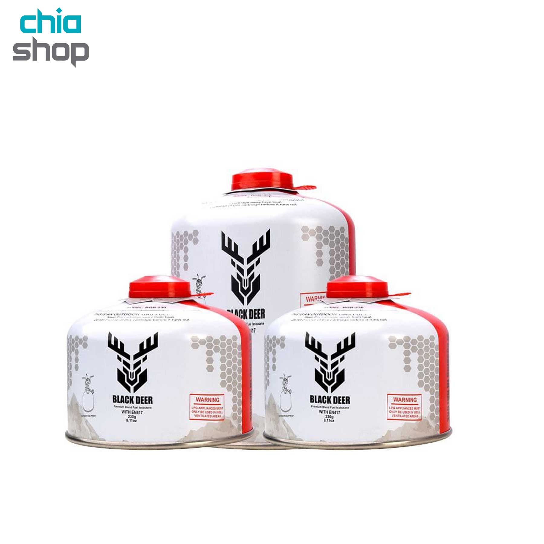 کپسول گاز کوهنوردی 230 گرمی بلک دیر مدل BGB-230