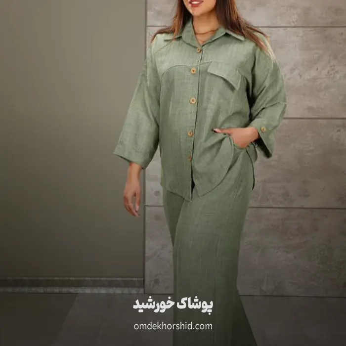 تونیک شلوار بگ پاگوندار