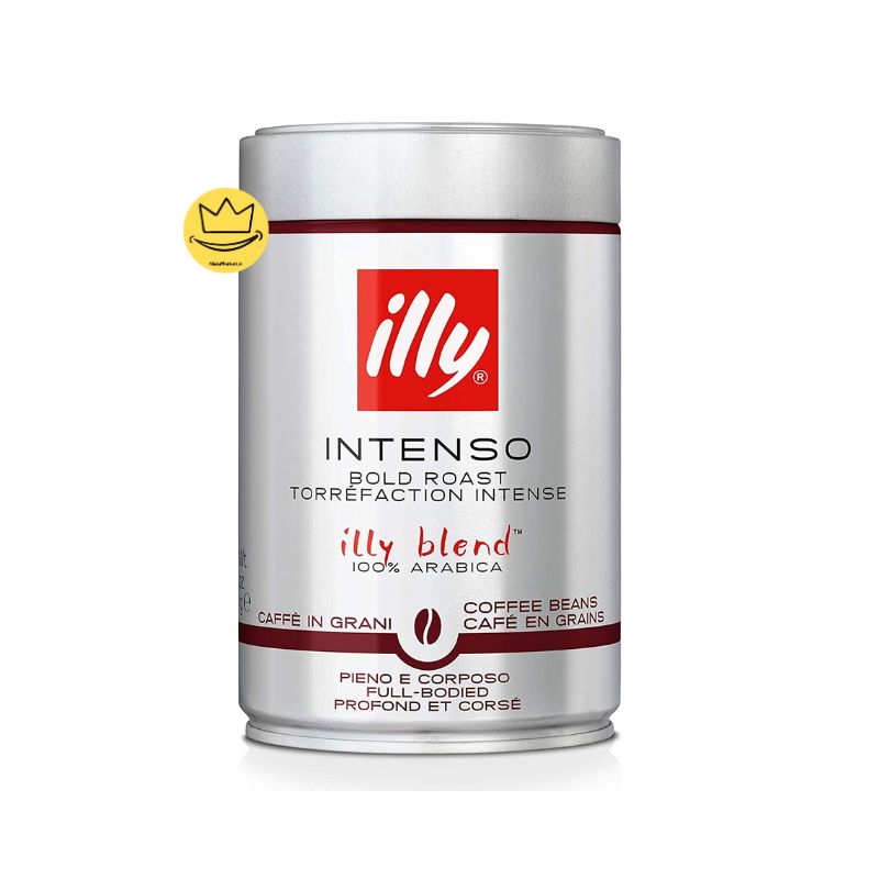 دانه قهوه ایلی اینتنسو 250 گرم illy intenso